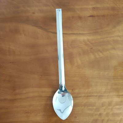 Kit 3 Colheres de Arroz Grandes Aço Inox para Servir Cozinha Restaurante Cabo Longo Brinox