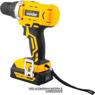 Parafusadeira furadeira a bateria 18 V sem bateria e sem carregador IPFV 1820 VONDER
