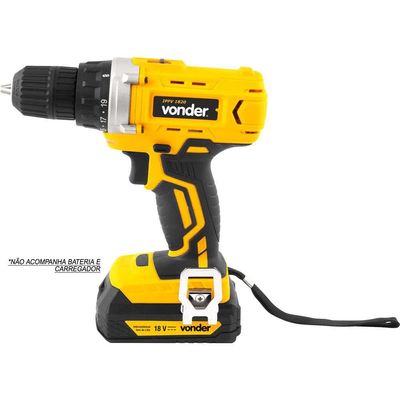Parafusadeira furadeira a bateria 18 V sem bateria e sem carregador IPFV 1820 VONDER
