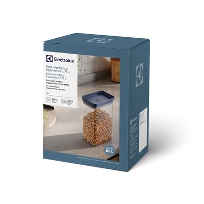 Pote Hermético Organizador Electrolux Experience Empilhável Modular 1,75L Não se aplica