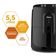 Air Fryer Philco 5,5L Revestimento Redstone 1500W PAF55B 127V