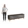 Rack Kappesberg 3 Portas Preto Fosco-chumbo 180cm