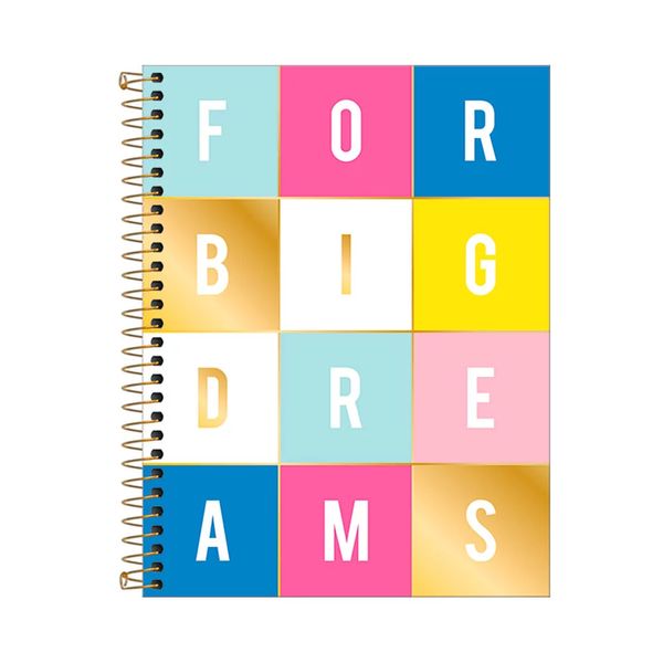 Caderno Colegial Tilibra Espiral Capa Dura Be Nice 10 Matérias Capas Diversas - Item Sortido