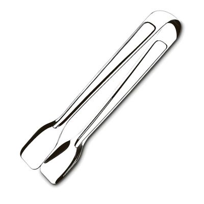 Kit 24 Pegadores Pinças 18cm Aço Inox Servir Frios Especiarias Carnes Multiuso Brinox