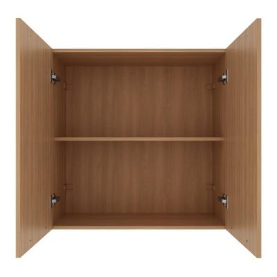 Armário De Cozinha Aéreo Com 2 Portas 80cm Multimóveis Cr20414 Freijó