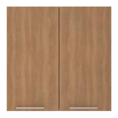 Armário De Cozinha Aéreo Com 2 Portas 80cm Multimóveis Cr20414 Freijó