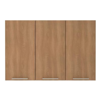 Armário De Cozinha Aéreo Com 3 Portas 120cm Multimóveis Cr20442 Freijó