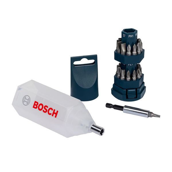 Jogo de Bits Bosch Big Bit com 25 Peças