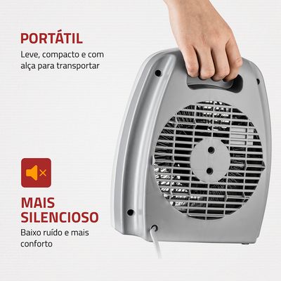 Aquecedor Elétrico Termoventilador Mondial A-08 - 220V