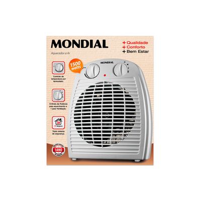 Aquecedor Elétrico Termoventilador Mondial A-08 - 127V