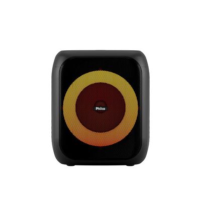 Caixa de Som Amplificada 380W Flash Lights Philco PCX4800 Bivolt
