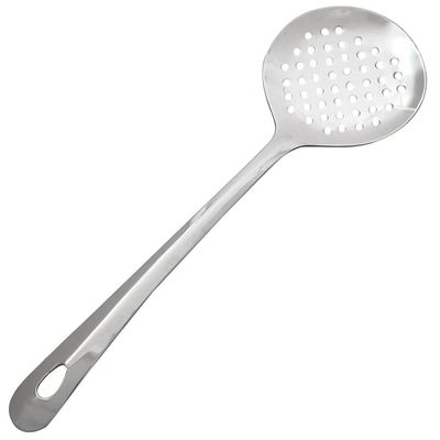 Escumadeira Inox Para Fritura Espumadeira de Arroz Grande