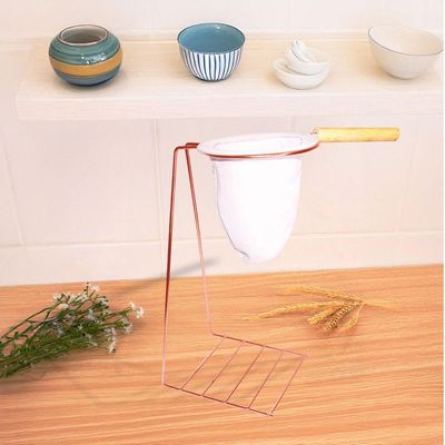 Conjunto Coador De Café 32cm Suporte Cobre Base Para Caneca E Xícara