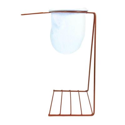 Conjunto Coador De Café 32cm Suporte Cobre Base Para Caneca E Xícara