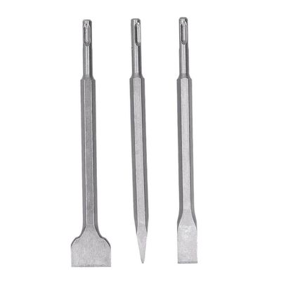 Conjunto Talhadeira E Ponteira De Martelete Fbg Tools 3 Un