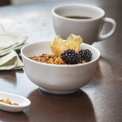 Bowl de Melamina Branca 200ml Cumbuca 10x5,3cm Servir Frutas Petiscos Haus Concept