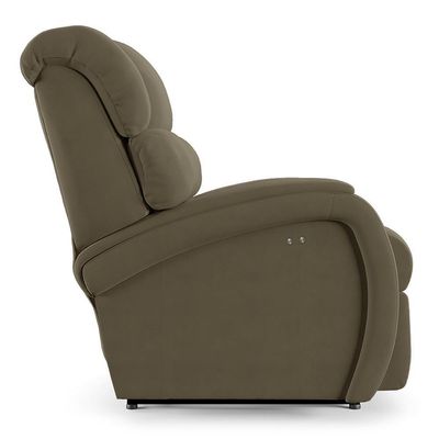 Poltrona Do Papai Reclinável Kalie Power Touch Usb Fh9 Veludo Capuccino - Mpozenato
