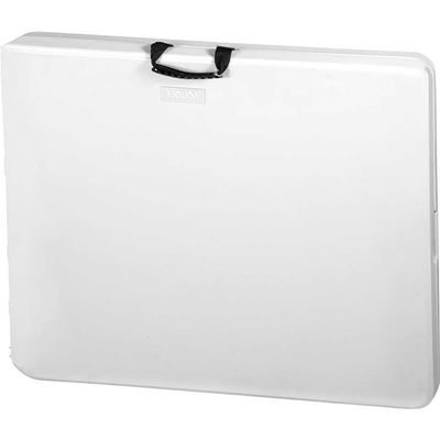 Mesa dobrável retangular 120 cm branca VONDER