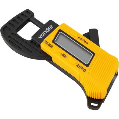 Medidor digital de espessura 0 a 127 mm VONDER
