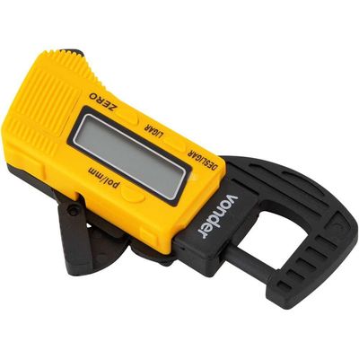 Medidor digital de espessura 0 a 127 mm VONDER