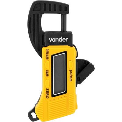 Medidor digital de espessura 0 a 127 mm VONDER