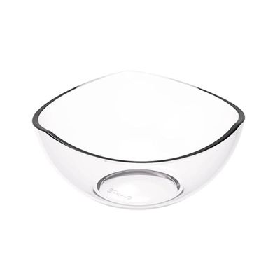 Pote de Sobremesa 265ml Avulso Trio Crippa Plástico Transparente Tigela Pote para Doces