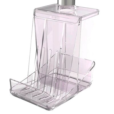 Porta Detergente com Suporte para Esponja Transparente Smart S Crippa Dispenser para Pia Cozinha