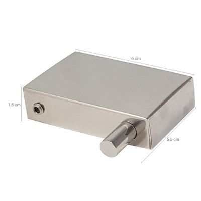 Gancho em Aço Inox Cabide de Parede Roupas Toalheiro Banheiro Lavabo Orquídea