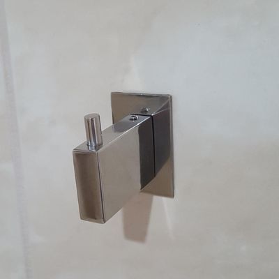 Gancho em Aço Inox Cabide de Parede Roupas Toalheiro Banheiro Lavabo Orquídea