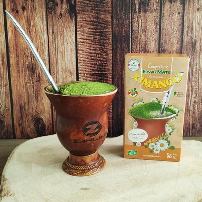 Erva-Mate 500g De Chimarrão Composta Ximango Chás Medicinais