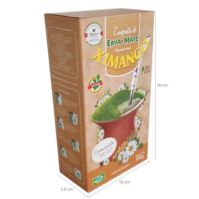 Kit 10 Erva-mate 500g De Chimarrão Ximango Chás Medicinais