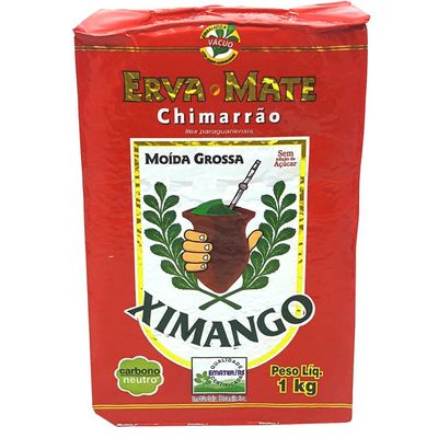 Conjunto 10 Erva-mate De Chimarrão Moída Grossa 1kg Ximango