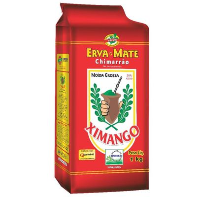 Conjunto 10 Erva-mate De Chimarrão Moída Grossa 1kg Ximango