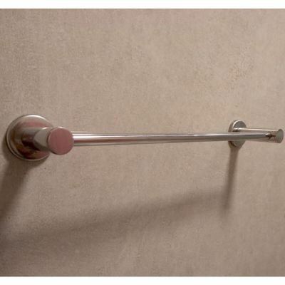 Toalheiro 30cm Aço Inox Suporte Porta Toalha de Rosto Parede Banheiro Jasmin