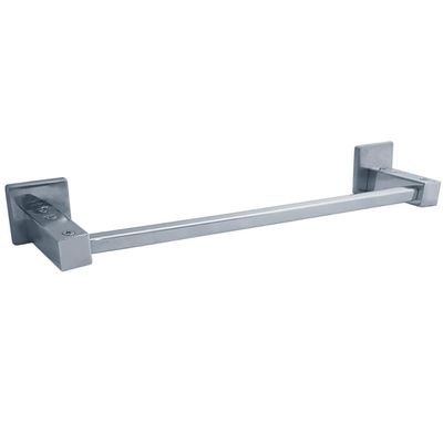Toalheiro Aço Inox 30cm Suporte Porta Toalha De Rosto Lavabo Azaléia