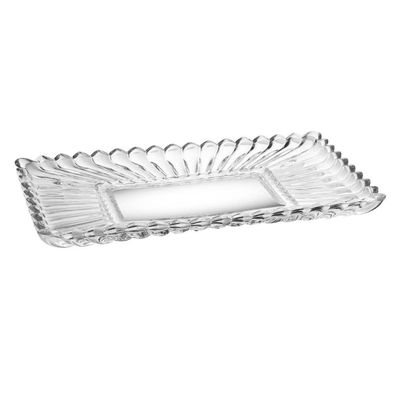 Travessa De Cristal Geneva 30cm X 17cm X 3cm 61649 - Wolff