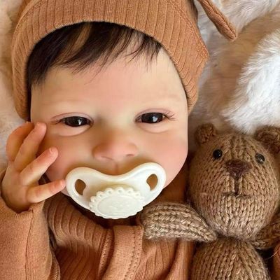 Bebê Reborn Menino Realista Artesanal Cabelo Implantado Fio A Fio
