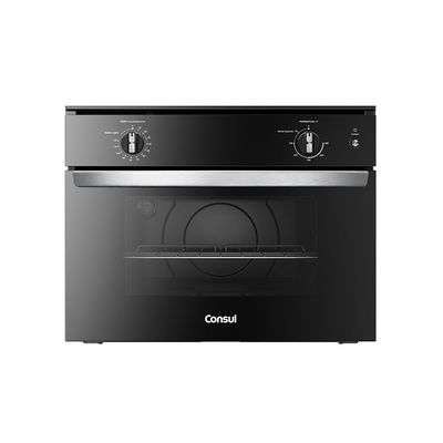 Forno de Embutir Elétrico Consul 47 Litros com Timer Autodesligamento - COB47BE Preto / 220V