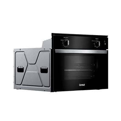 Forno de Embutir Elétrico Consul 47 Litros com Timer Autodesligamento - COB47BE Preto / 110V