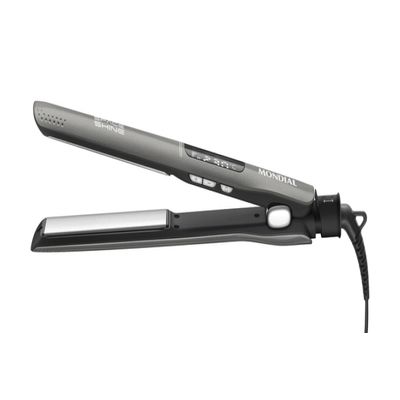Prancha Alisadora Space Shine Mondial Grafite 50W Bivolt - P-25 BIV