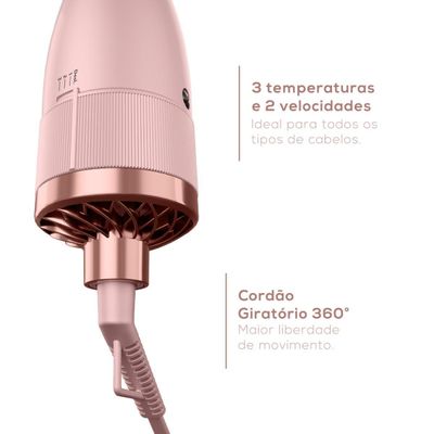 Escova Secadora Britânia Linha Viih Tube Bivolt 4 em 1 BES36 Bivolt
