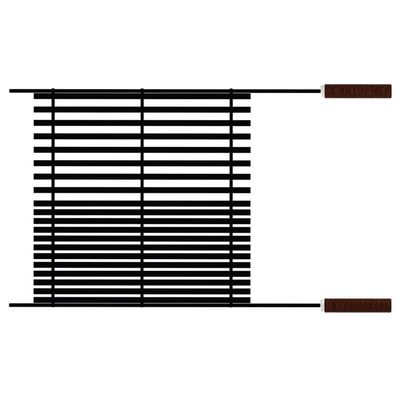 Grelha Tramontina 74x44cm Churrasco Black Grelhados Aço Carbono Nitrocarbonetado Durprotec