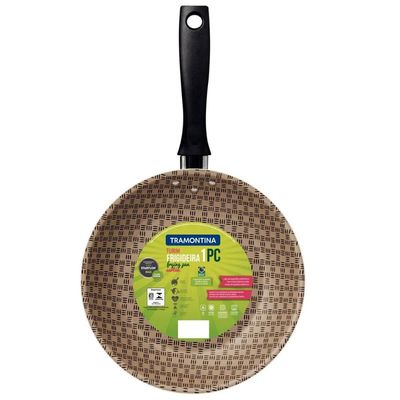 Frigideira Turim em Alumínio 24 cm 1,4L com Revestimento Interno e Externo em Antiaderente Starflon Max Vermelho