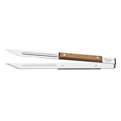 Kit para Churrasco Tramontina em Aço Inox e Madeira Faca Pegador e Garfo Trinchante