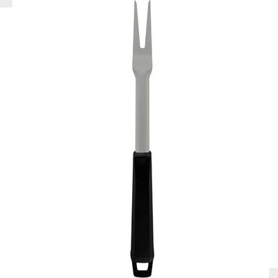 Garfo Trinchante para Churrasco Tramontina Black Lâmina em Aço Inox Cabo Polipropileno Preto