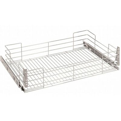 Gaveta 47cm Multiuso Masutti Aramada Deslizante Cozinha Cromada Corrediças Paneleiro