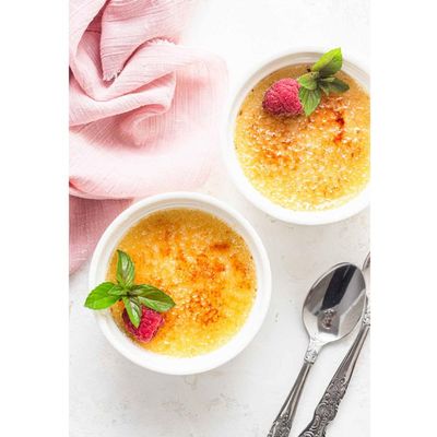 Tigela Ramekin de Porcelana 50ml Canelado Pequeno Germer Branco