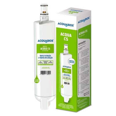 Kit 2 Refil Filtro Compatível Purificador de Água Consul Facilite Acqua CP30/34/35