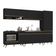 Cozinha Modulada Completa Compacta 5 Peças Com Balcão Para Cooktop Veneza Multimóveis Mp2270 Preto Dourado
