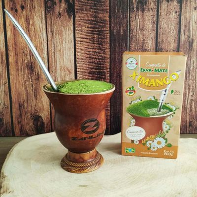 7 Erva-Mate Ximango Tradicional Moída Grossa Composta Menta Nativa Pura Folha Sete Variações